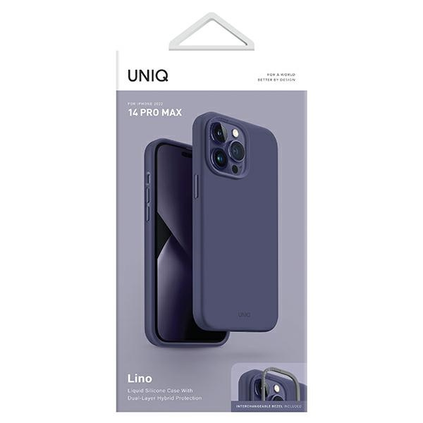 UNIQ hülle Lino iPhone 14 Pro Max 6.7" lila/violett fig
