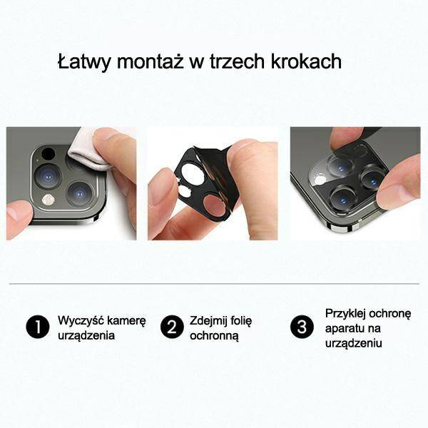 USAMS Vidrio Templado   12 Lente de la cámara de vidrio de metal rojo de protección de la cámara