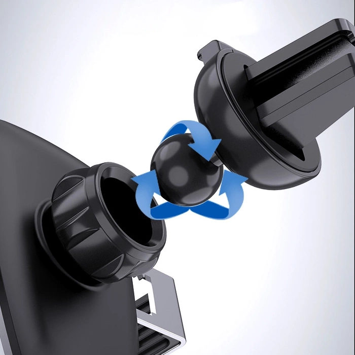 Gravity Smartphone Autohalterung für Lüftungsgitter silber (YC08)