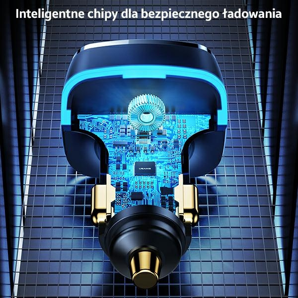 USAMS Self Charge. 2xUSB-C+1xUSB C24 105W Fast Charge white/white CC141TC02 (US-CC141)