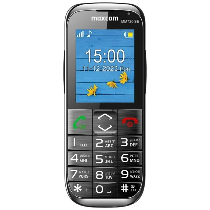 Maxcom Comfort MM720 SE czarny/black