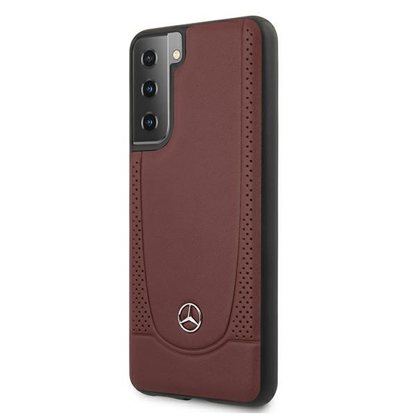 Puzdro MERCEDES Samsung Galaxy S21 Plus G996 Urban Line MEHCS21MARMRE Red Hardcase