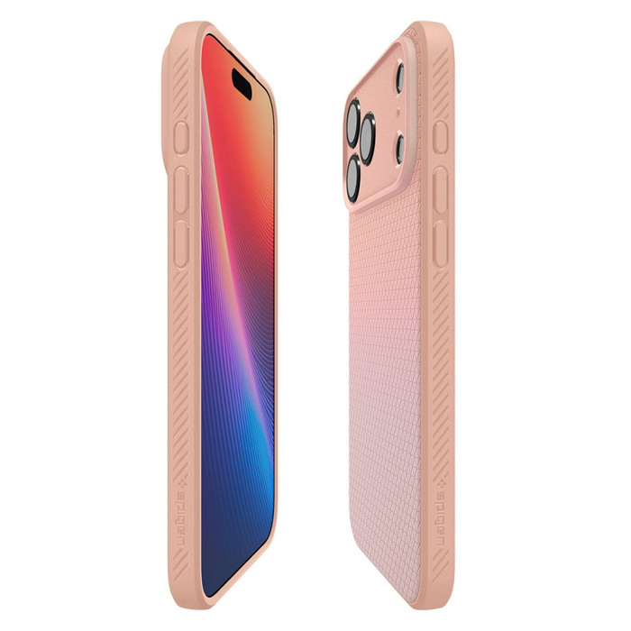 Spigen Liquid Air IPhone 17 PRO MAX ROSA TITANIO