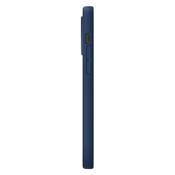 UNIQ hülle Lino iPhone 14 6.1" blau/marineblau