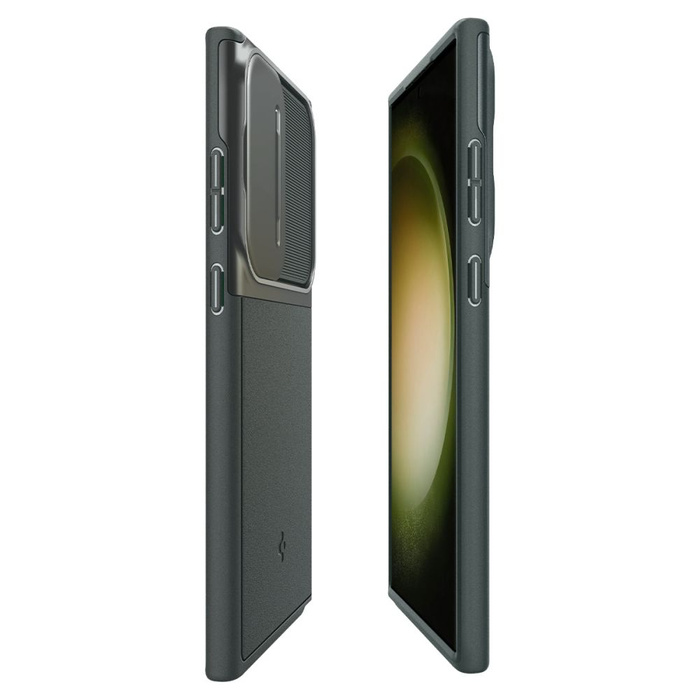 Funda Spigen Optik Armor Galaxy S23 Ultra Abyss Verde Case