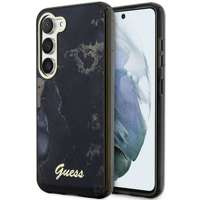 Funda Guess Guhcs23shtmrsk S23 S911 Negro/Negro Durocase Colección Golden Marble Case