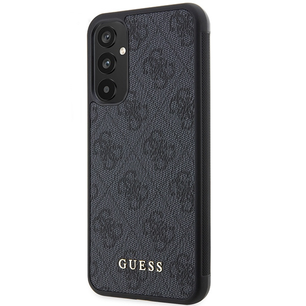 Guess GUHCSA34G4GFGR A34 5G A346 grau/grau hart case 4G Metall Gold Logo