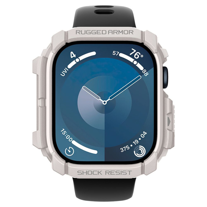 Funda Spigen Rugged Armor Apple Watch 10 (46 MM) BEIGE DUNA