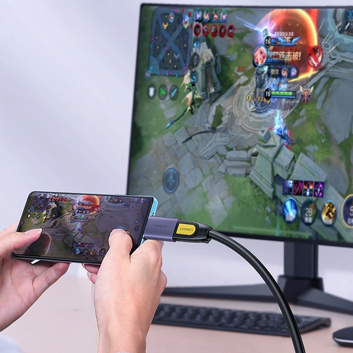 Ugreen USB Type C - HDMI 4K @ 60 Hz gris (US320 70450)