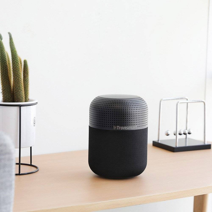 Tronsmart Element T6 Max 60W hordozható Bluetooth 5.0 vezeték nélküli hangszóró fekete (365144)