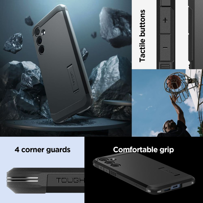 Case Tough Armor Spigen Galaxy A55 5g Black Case