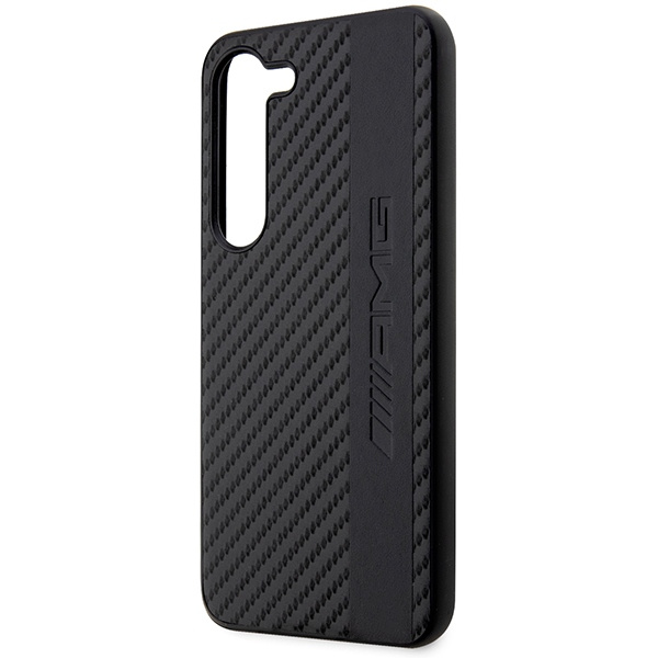 Obal Amg Amhcs23sblsca S23 S911 Black/Black Hardcase Carbon Stripe&amp;embossed Case