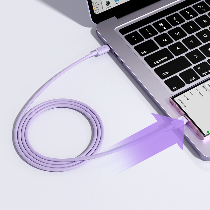 USB C - Cavo USB C 100W 1.2m Joyroom S-CC100A14 - Viola