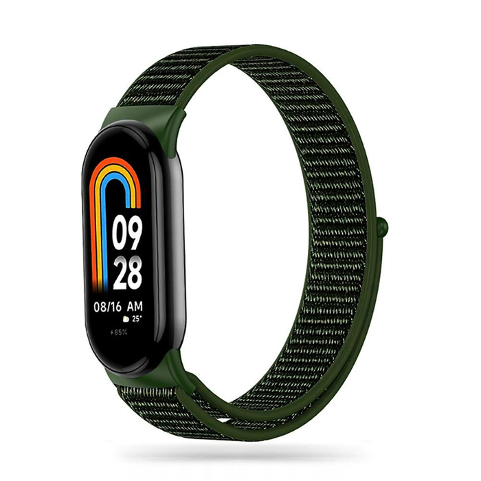 Hülle Tech-Protect Nylon Xiaomi Smart Band 8 / 8 Nfc Armee Grün Case