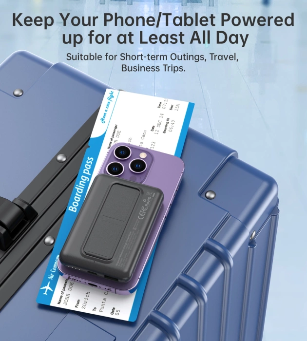 Choetech B662 wireless powerbank MagSafe 5000mAh - black