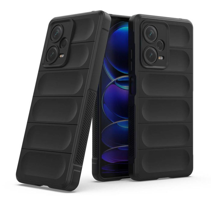 Coque Magic Shield pour Xiaomi Redmi Note 12 Pro+ coque blindée souple noir