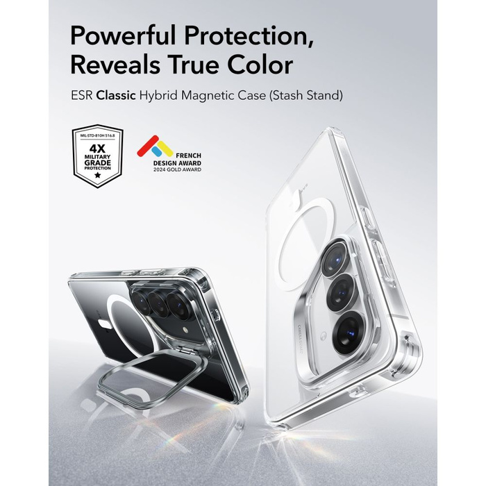 ESR CLASSIC HYBRID KICKSTAND MagSafe GALAXY S26+ PLUS KLAR