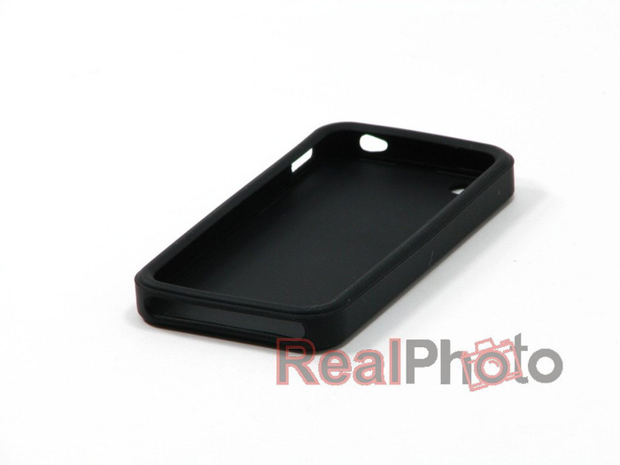 Pouzdro Cover Apple iPhone 4 4S CASE-MATE Safe Skin Smooth Black Silicone