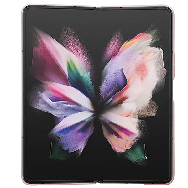 Case Guess GUHCZFD5P4TDPP F946 Galaxy Z Fold 5 pink/pink hardcase Leather 4G Triangle Strass Case