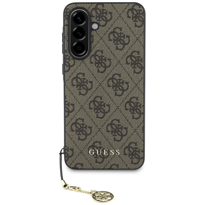 Etui Guess 4G Charms Collection do       Samsung Galaxy A36 brązowy