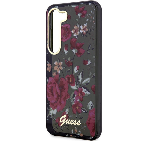 Coque Guess Guhcs23shcfwsa S23 S911 Vert/kaki Hardcase Flower Collection Case