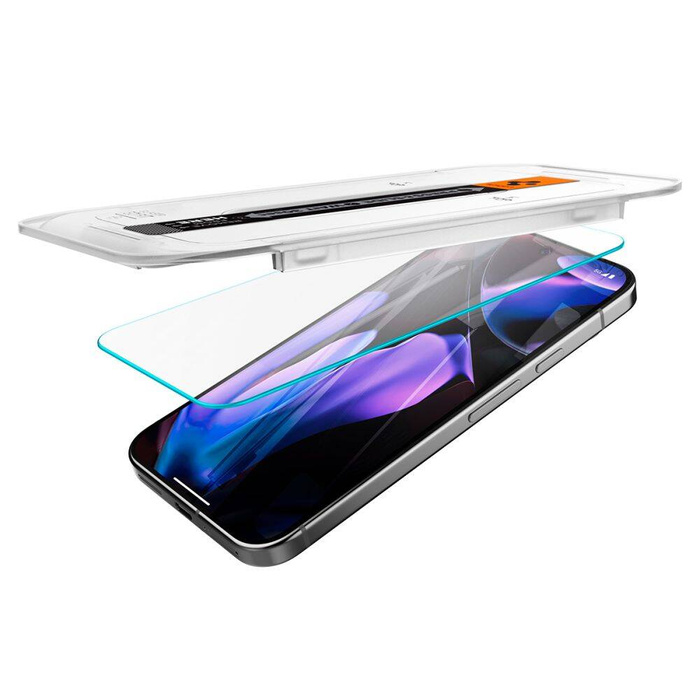 Tempered Glass Spigen Glas.tr "ez Fit" 2er-Pack Google Pixel 9 Pro Xl Klar
