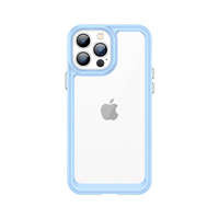 Funda Outer Space para iPhone 12 Pro Max tapa dura con marco de gel azul