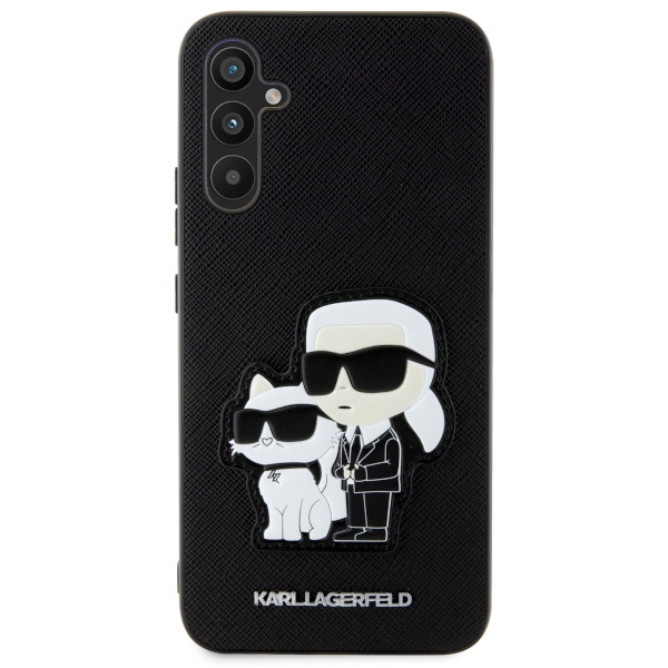 Karl Lagerfeld KLHCA54SANKCPK A54 5G A546 hardcase black/black Saffiano Karl &amp; Choupette