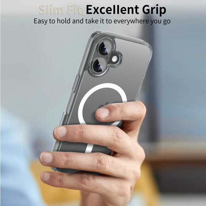 ETUI TECH-PROTECT IPHONE 17 FLEXAIR HYBRID MAGSAFE PRZEZROCZYSTE