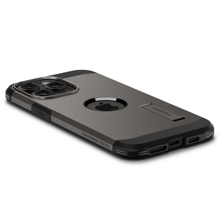 Hülle Spigen Tough Armor Mag MagSafe iPhone 15 Pro Gunmetal