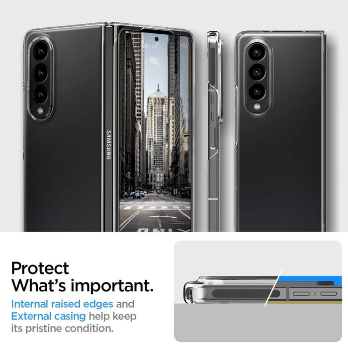 Spigen AIRSKIN GALAXY Z FOLD 4 CRYSTAL CLEAR
