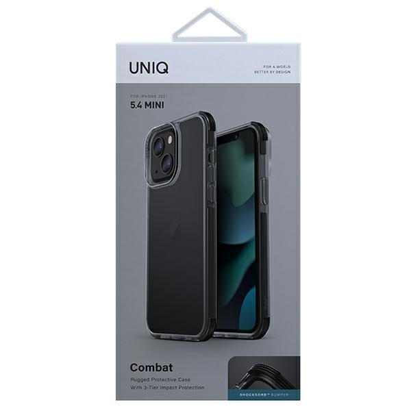 Uniq Combat iPhone 13 mini 5.4&quot; noir/noir carbone