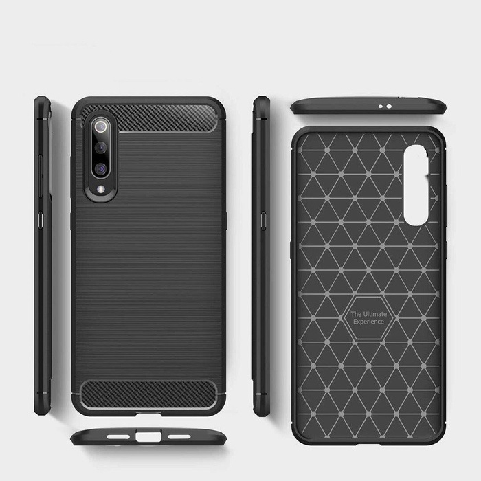 Telefontok Samsung Galaxy A10 Carbon szilikon