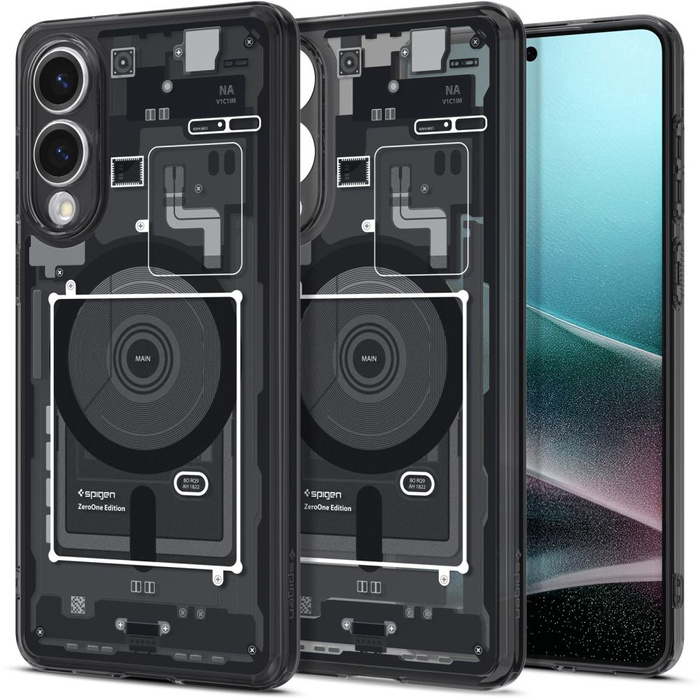 Funda Spigen Ultra Hybrid Mag MagSafe Galaxy S25 Edge Zero One Black