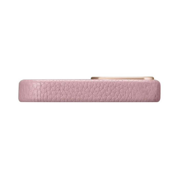 Funda de cuero iCarer Litchi Premium Funda de cuero magnética para iPhone 14 con MagSafe rosa (WMI14220709-PK)