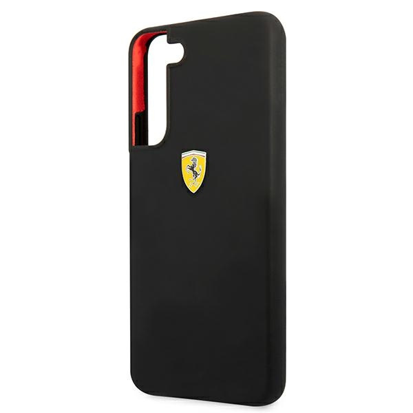 Case FERRARI Samsung Galaxy S22 On Track Silicone Black Hardcase