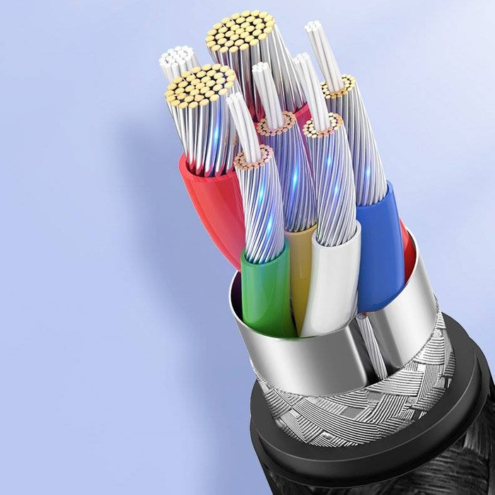 Ugreen kabel Kabel USB Typ C - USB Typ C 5 A 100 W Napájení Rychlé nabíjení 3.0 FCP 480 Mb/s 1 m šedý (70427 US316)