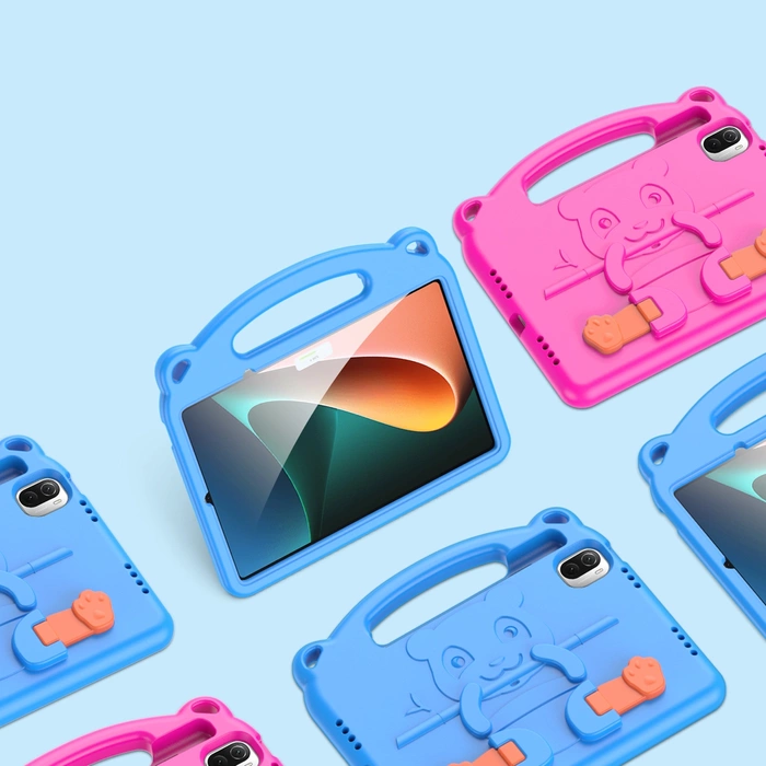 [B WARE] Dux Ducis Panda Safe for Children Kids Soft Case für Xiaomi Pad 5 Pro / Pad 5 Pink
