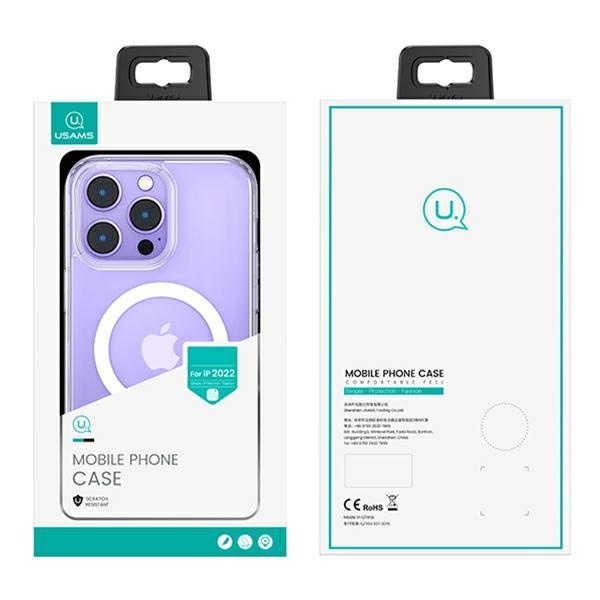 Etui Usams Etui Ice Magnet iPhone 14 Plus 6,7" Transparent Ip14mbc01 (us-bh801) Case