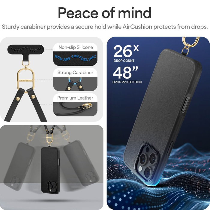 Case Spigen CYRILL KAJUK CLASSIC CHARM Mag MagSafe IPhone 16 PRO MAX BLACK