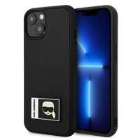 Case KARL LAGERFELD Apple iPhone 13 Iconik Patch Black Hardcase
