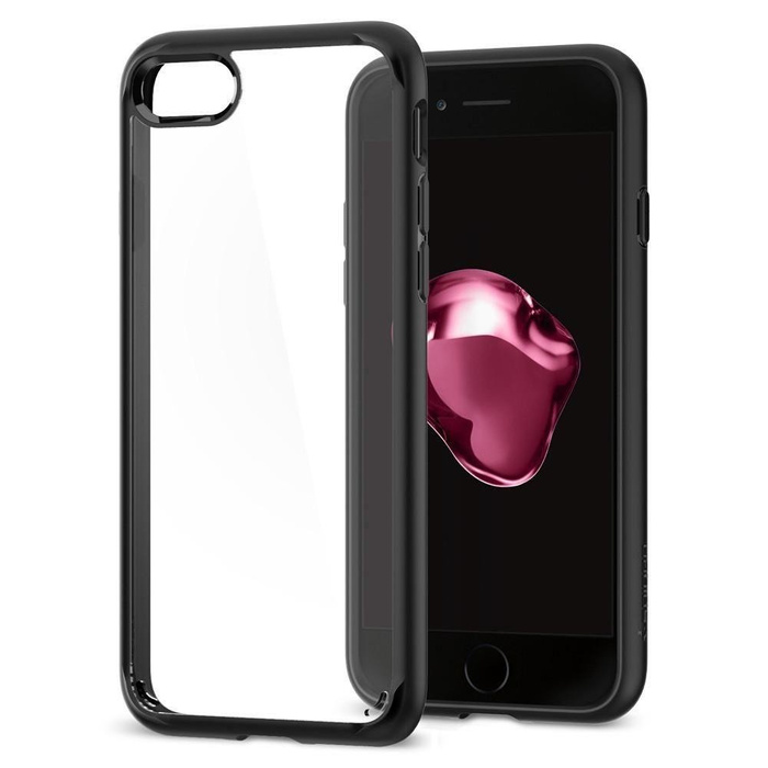 Puzdro SPIGEN iPhone 7 8 SE 2020 Ultra Hybrid Black Case Apple