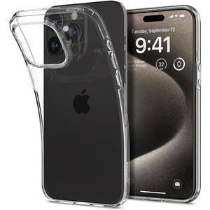 Funda iPhone 15 Pro Max Spigen Liquid Crystal Cristal Clear Case
