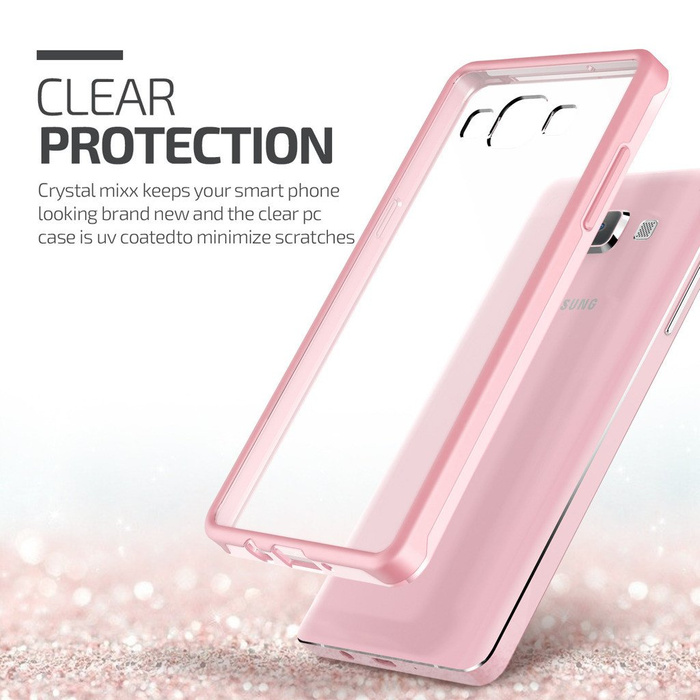 Case Samsung Galaxy A7 VERUS Crystal Mixx Baby Pink As Spigen SGP Cover