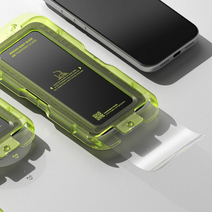 SZKŁO HARTOWANE RINGKE EASY SLIDE ANTI REFLECTIVE TEMPERED GLASS IPHONE 17 PRO CLEAR