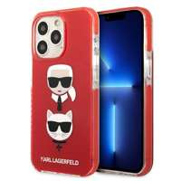 Case KARL LAGERFELD Apple iPhone 13 13 Pro Karl&Choupette Head Red Hardcase
