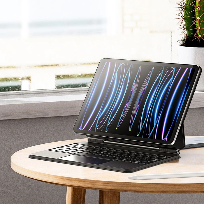 Dux Ducis Bluetooth-Tastaturhülle (MK-Serie) für Apple iPad Air 4/5/iPad Pro 11 (2018/2020/2021/2022) – Schwarz