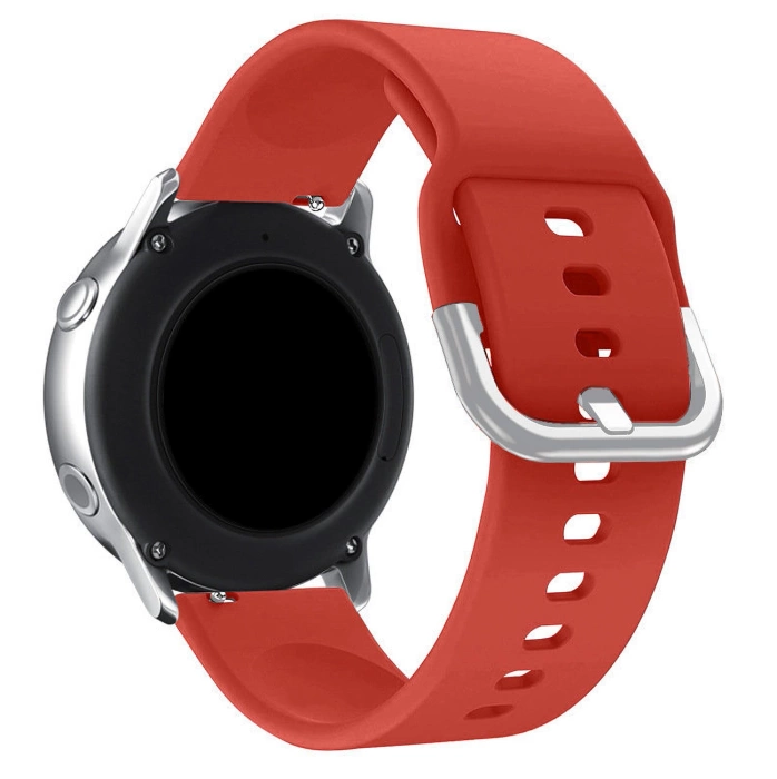 Silikonarmband TYS Smart Watch Band universal 22mm rot