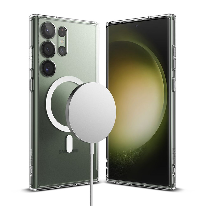 Funda Ringke Fusion MagNETIC MagSafe SAMSUNG S23 ULTRA MATTE CLEAR