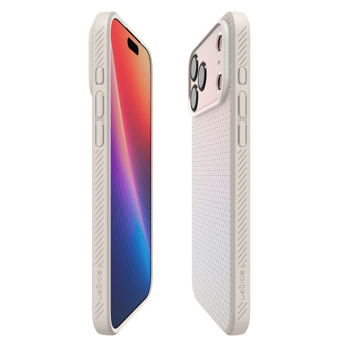 Funda Spigen IPhone 17 PRO MAX Liquid AIR TITANIO NATURAL